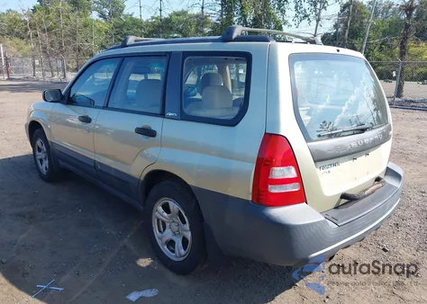 2004 Subaru Forester 2.5X z USA, uszkodzony, nr VIN JF1SG63694H747181
